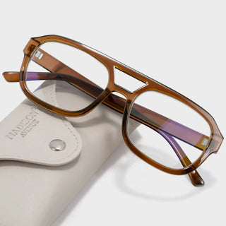 Aviara Madison Avenue Glasses#Brown
