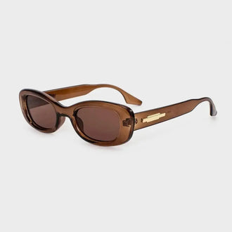 Dakota johnson Madison Avenue Sunglasses#Brown