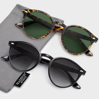 KAMALA Madison Avenue Sunglasses#Green+Black
