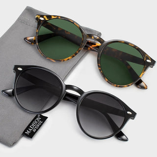 KAMALA Madison Avenue Sunglasses#Green+Black