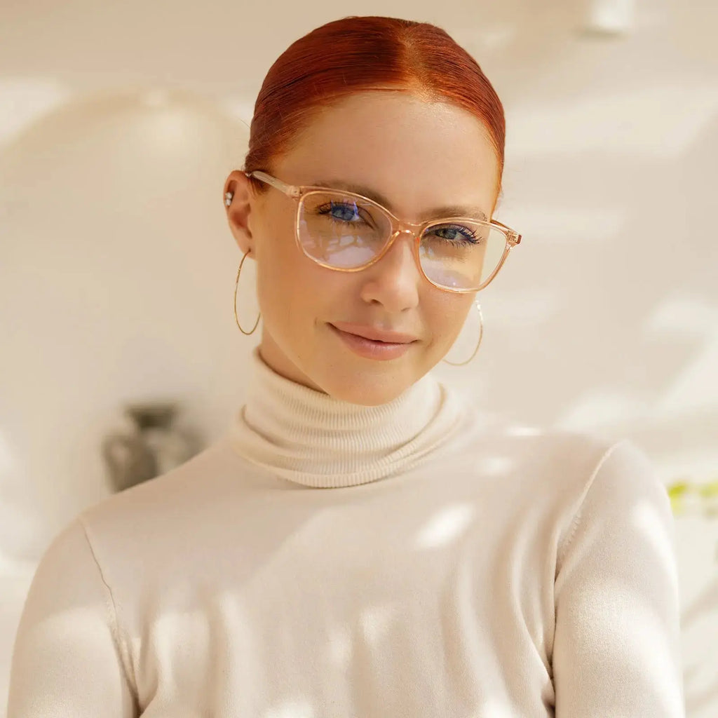 Serene Madison Avenue GlassesTransparent brown